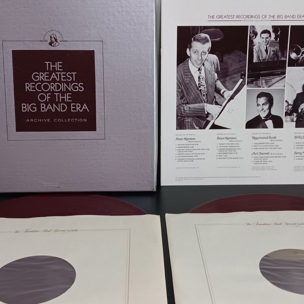 Franklin Mint - Greatest Recordings - Stan Kenton, Raymond Scott, Circa 1982